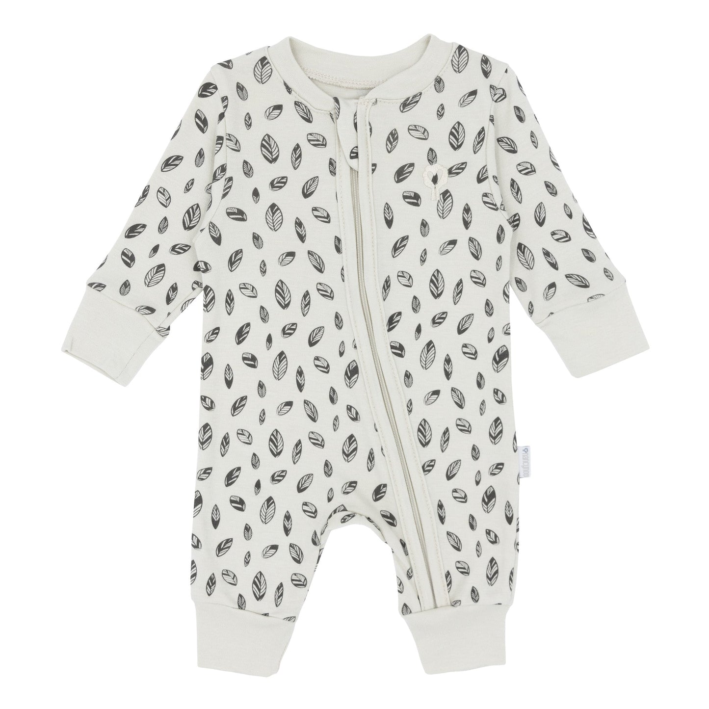 Nori Sleepsuit - Leaf Print