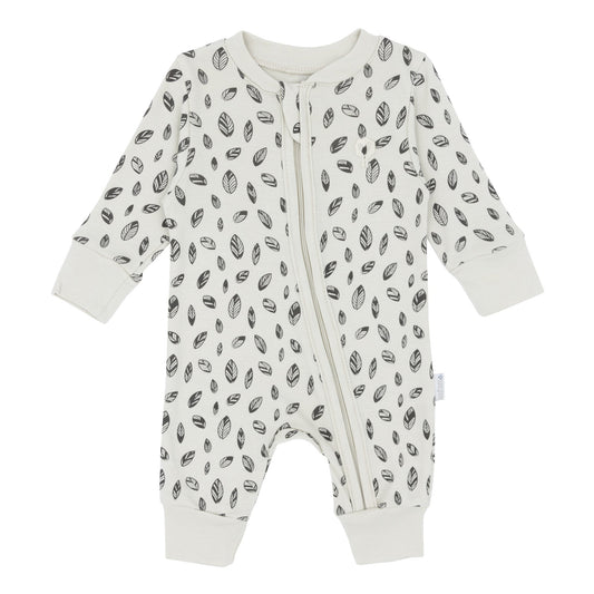 Nori Sleepsuit - Leaf Print