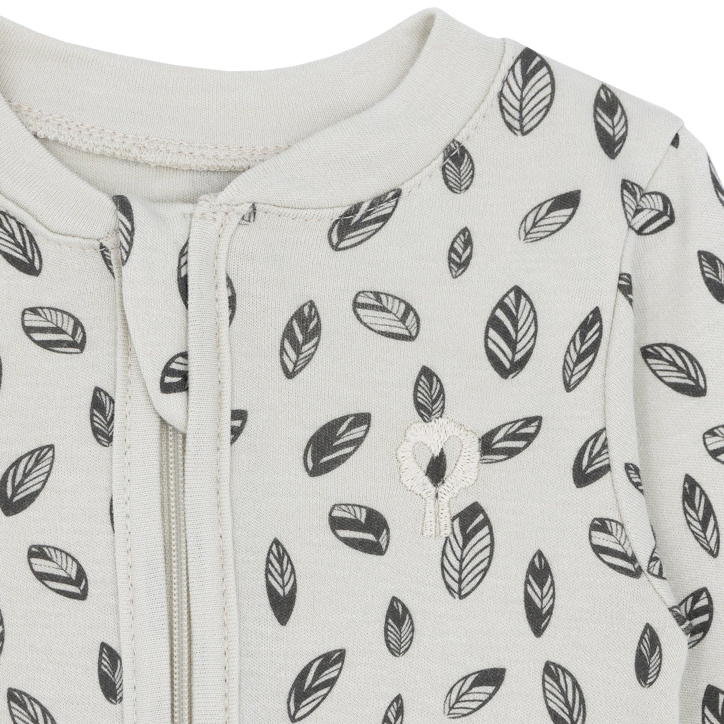 Nori Sleepsuit - Leaf Print
